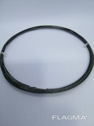 Абразивная струна (витая) на станок для резки поролона, минеральной ваты