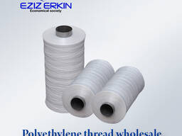 Polyethylene thread for the production of bags in bulk.